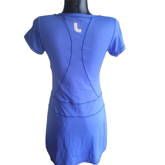 Lole Blue Short Sleeve Activewear Dress S - Picture 5 of 6
